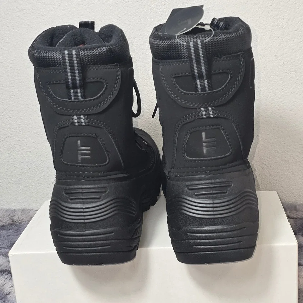 NWB London Fog Breckenridge Boots Black Insulated Waterproof‎  sZ 10